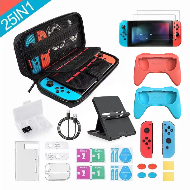 Suitable for Nintendo switch storage bag set switch OLED seat charger steering wheel game merchandise
