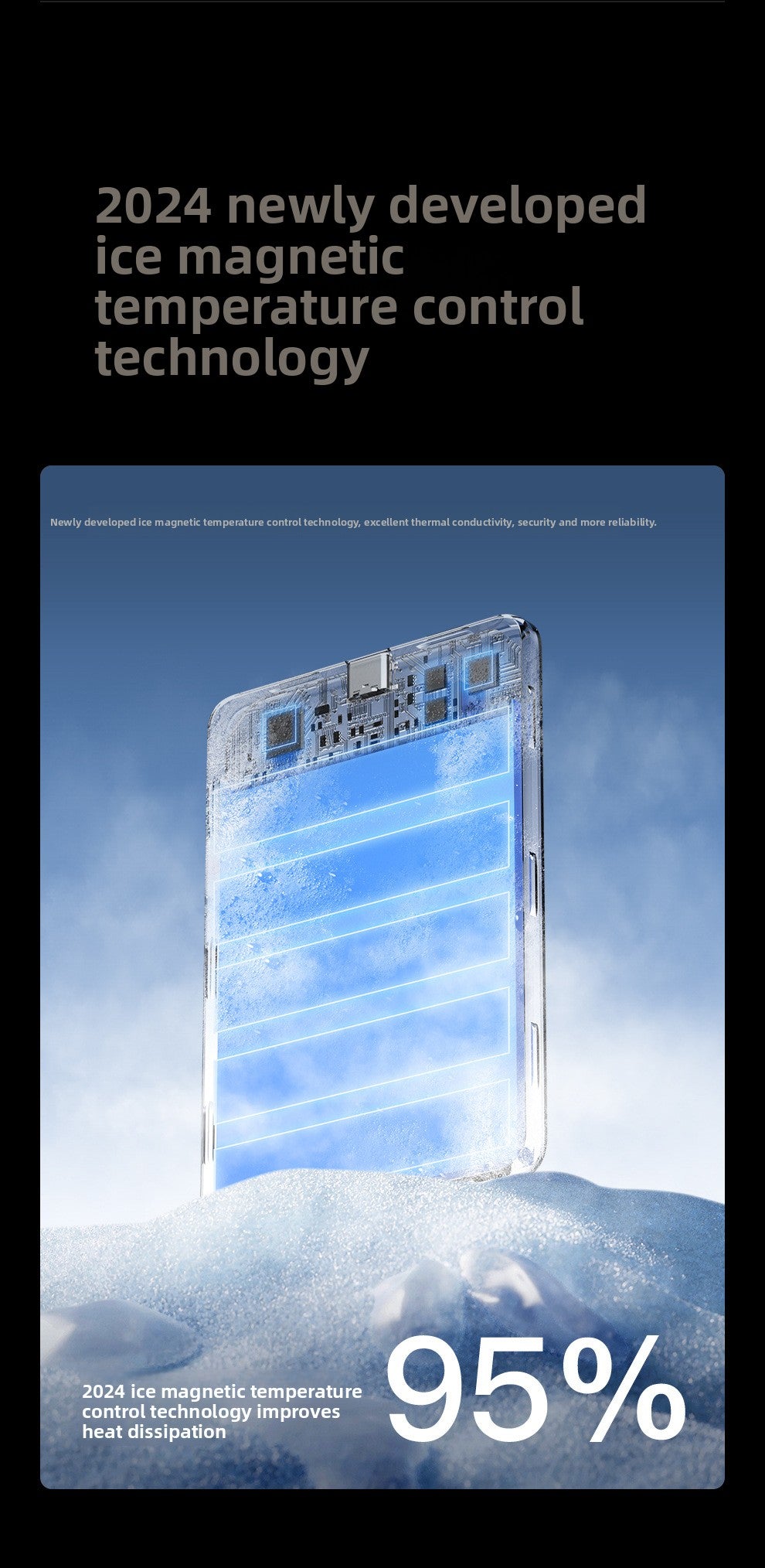 Ultra-thin Magsafe magnetic wireless power bank 5000mAh PD20W fast charging aluminum alloy compact mobile power supply