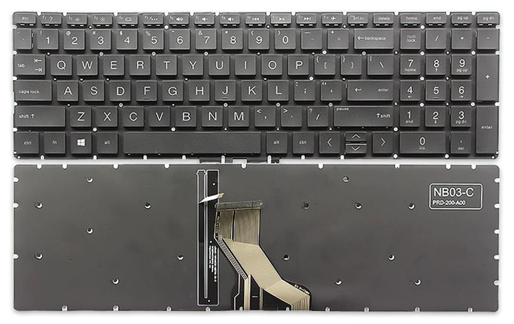 (Shipping fee not include)适用HPfor惠普15-DA 15-DB 15-DX 15-DS 15-CS Q229 C135 C136 键盘