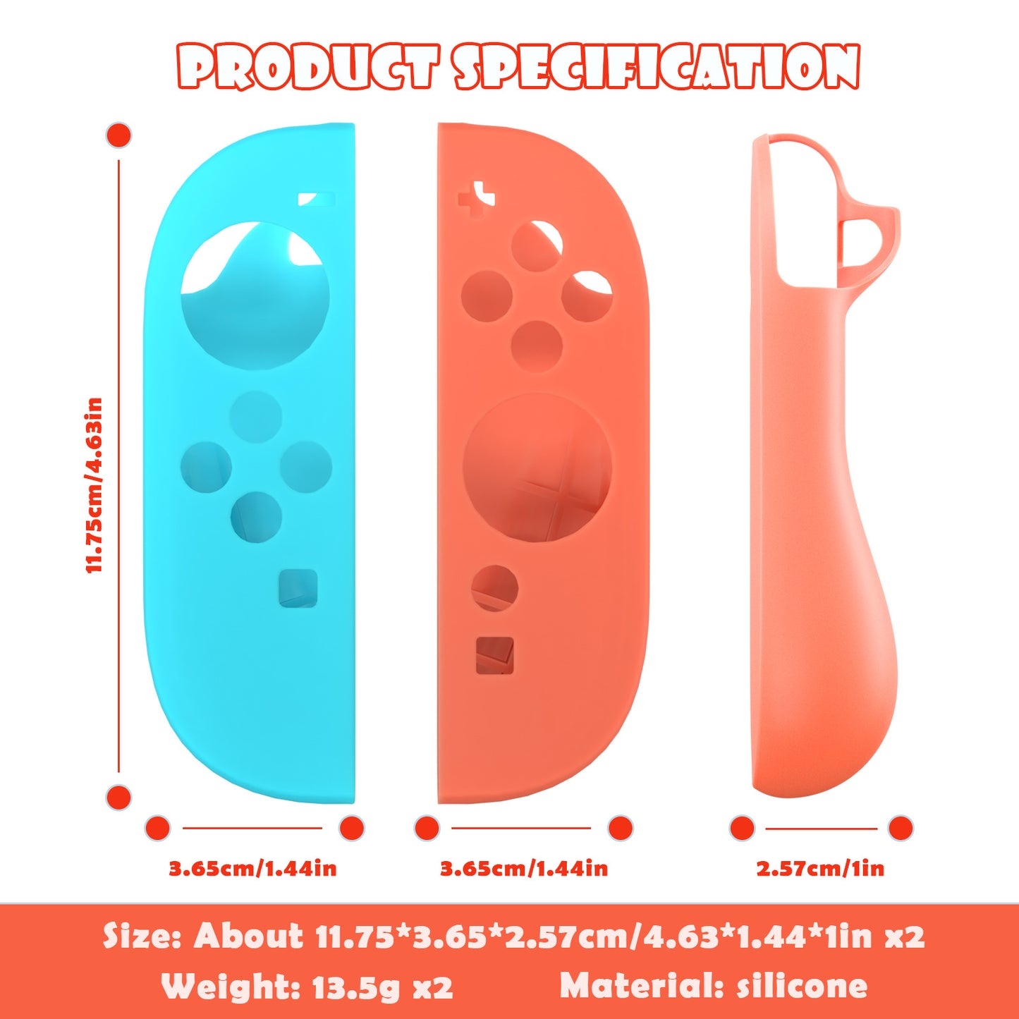Suitable for Nintendo Switch 2 Silicone Case Suitable for Nintendo Switch 2 Handle Case Fuel Injection