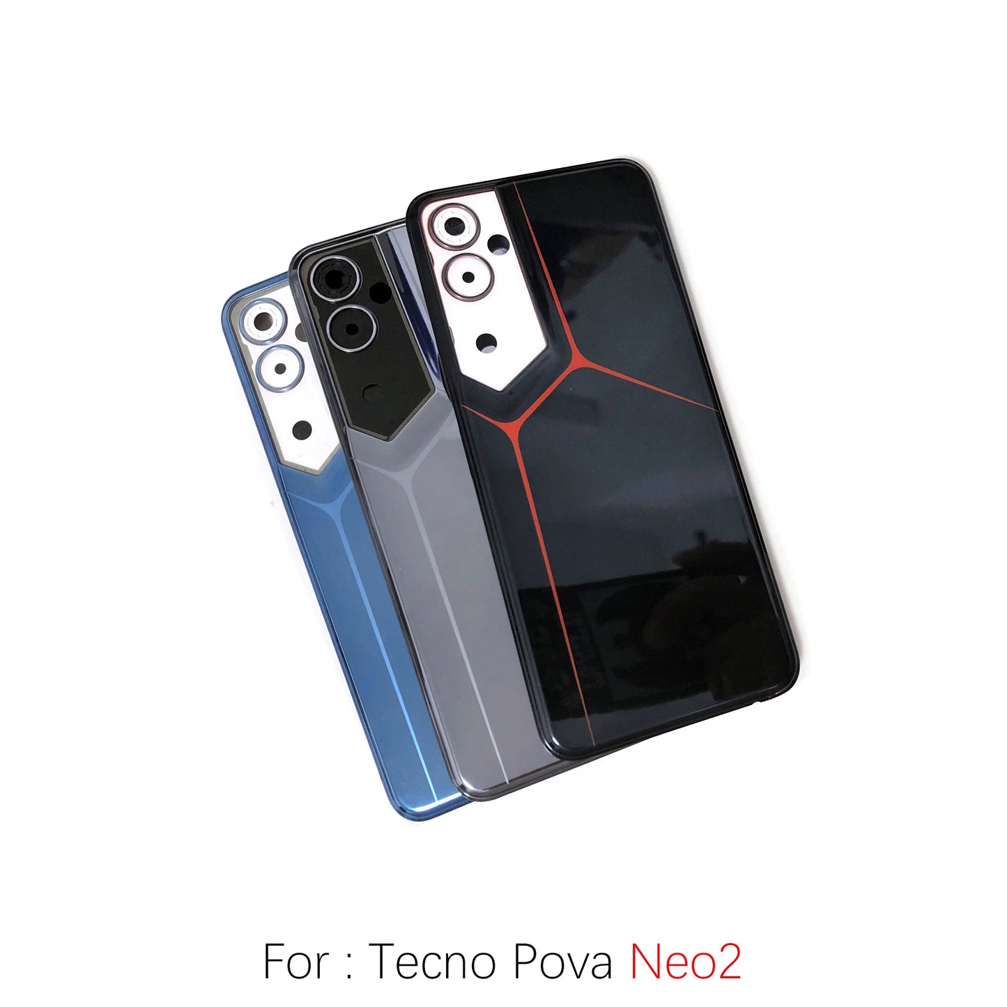 Battery back housing cover for Tecno Pova neo2 5G Pova6 neo LI7 LE6h rear case phone back cover