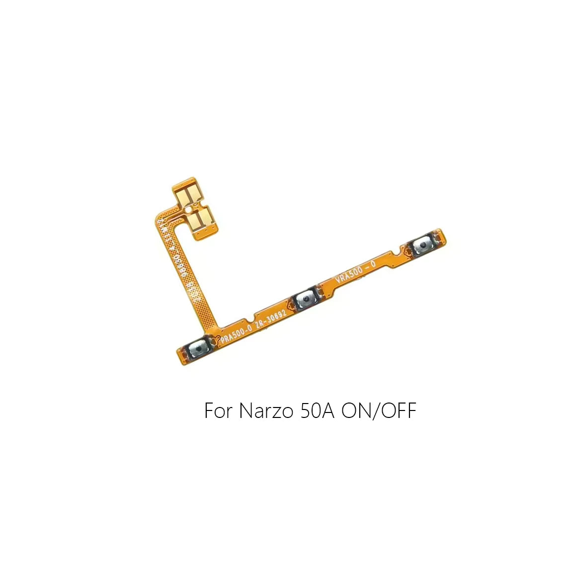 For Oppo Narzo 30 4G 30A 30Pro Narzo50 50A Power cable Switch on volume flex of ribbon
