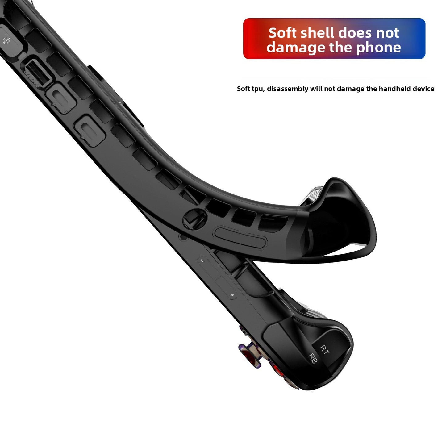 Suitable for MSI claw A8 bz2em sharp dragon version protective case TPU bracket game handheld protective case