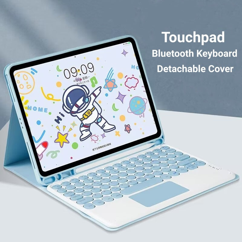 Applicable iPad10 protective case Air4 Bluetooth keyboard 10.9 Touch Air5 Magnetic Magic keyboard iPad9th generation protective Accessories