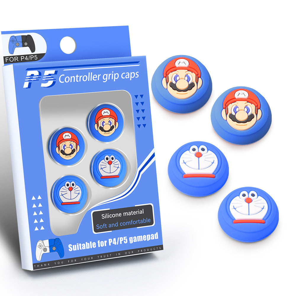 PS5 joystick cap PS4 gamepad button cap for XBOXONE handle silicone cap joystick case