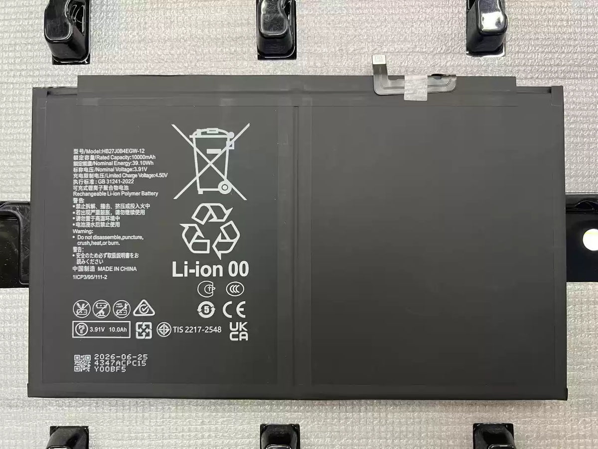 HUAWEI MatePad Air New Battery HB27J0B4EGW-12 10000mAh HUAWEI Tablet repair parts
