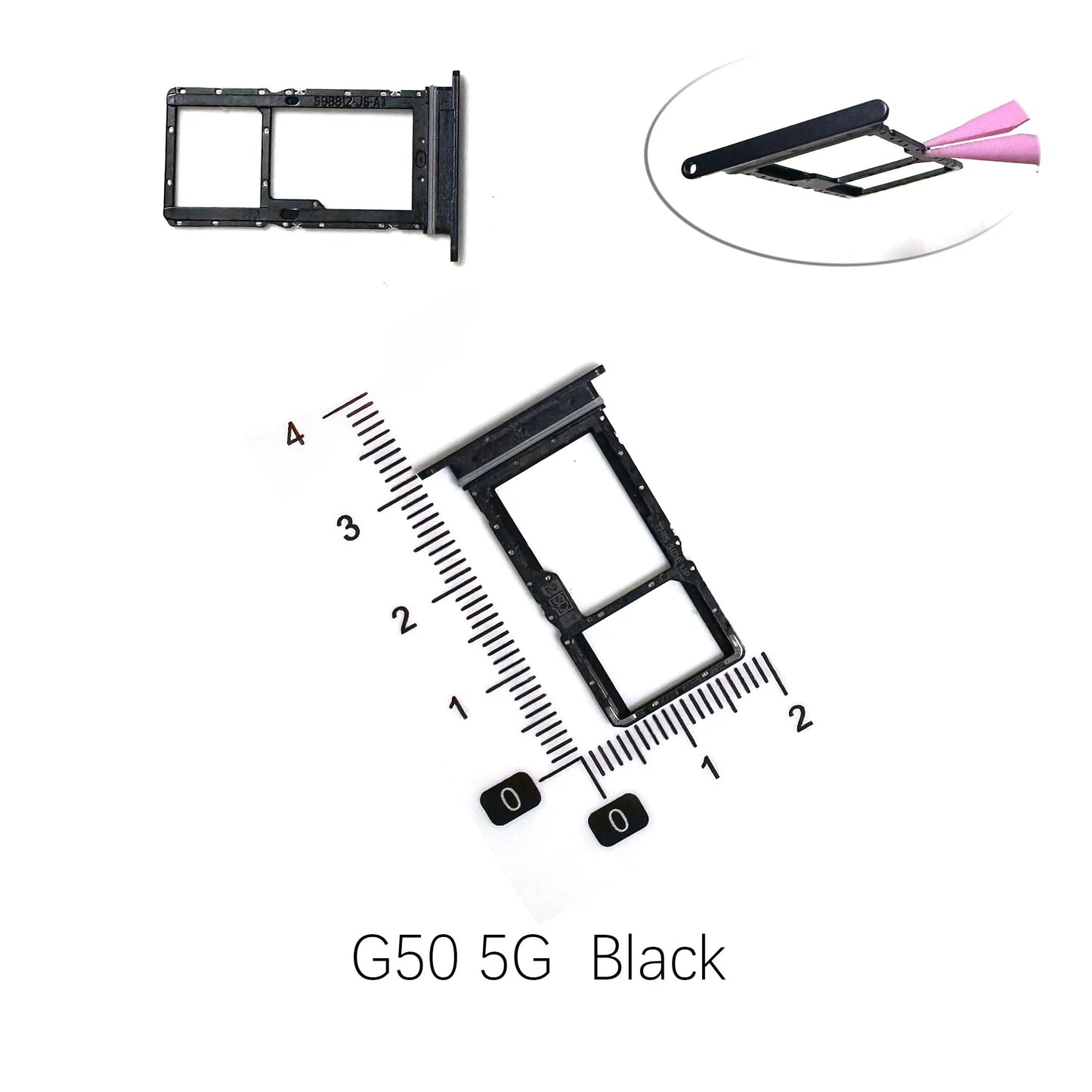 Suitable for Motorola Moto G41 G42 G50 4G G51 5G Sim card slot