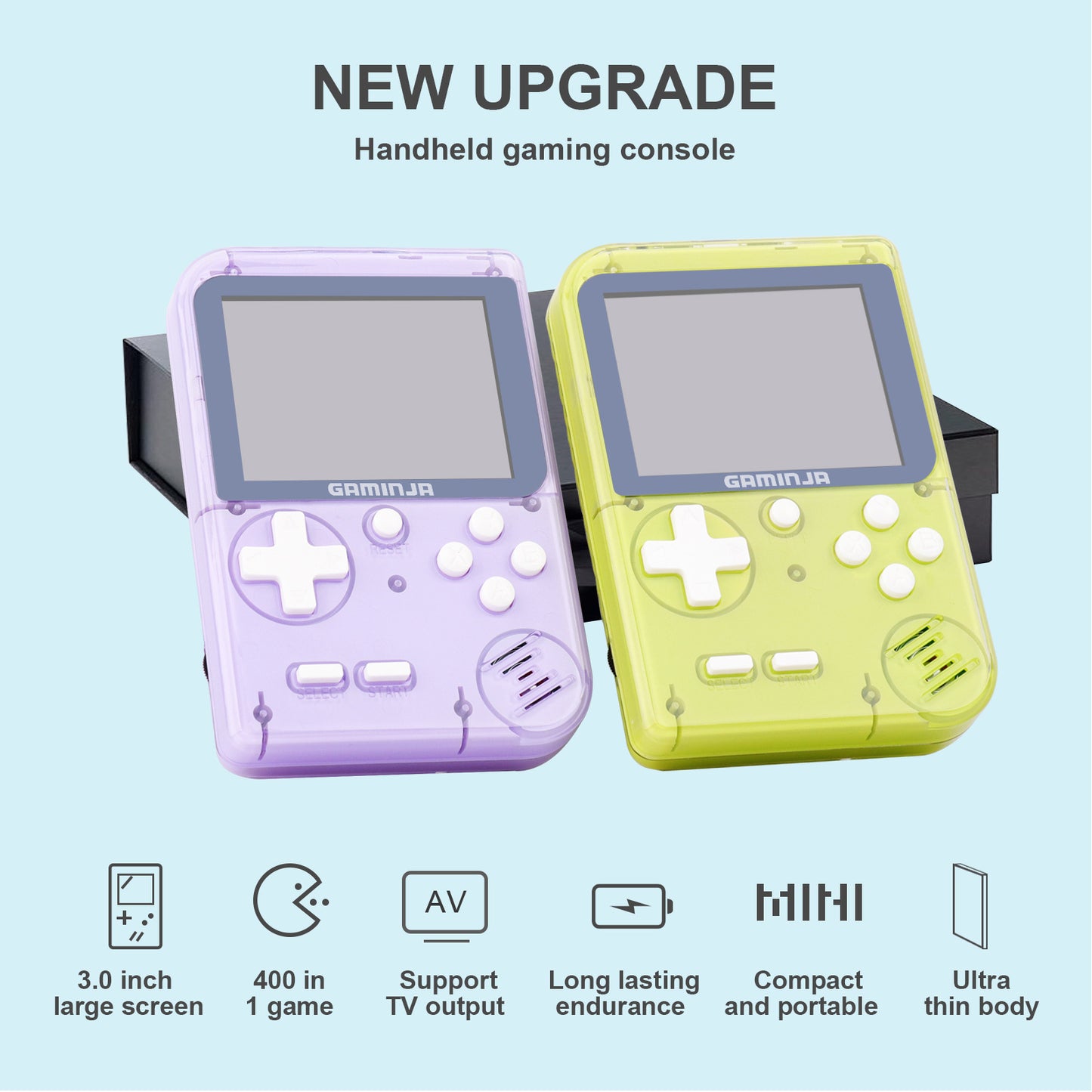 3.0 "inch HD handheld game console Mini game handheld classic retro nostalgic game console