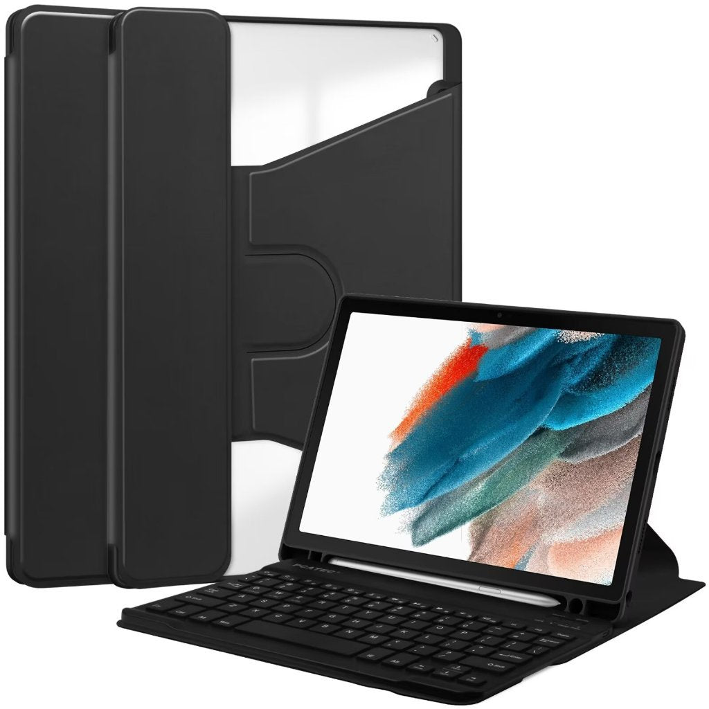 Applicable to Samsung tablet A8 Bluetooth keyboard 10.5 protective case 360 ° rotating acrylic bracket X200/X205protective Accessories