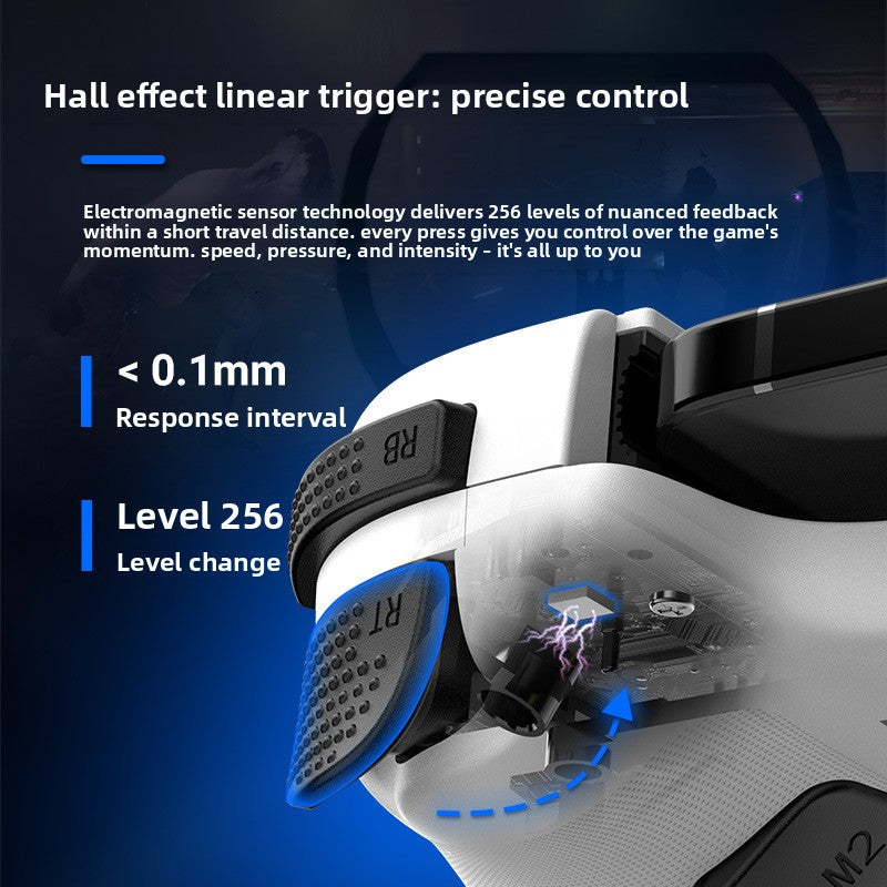 D11 Stretch Gamepad Wireless Bluetooth Hall Trigger Macro Back Key Switch Android IOS Streaming Handle PC