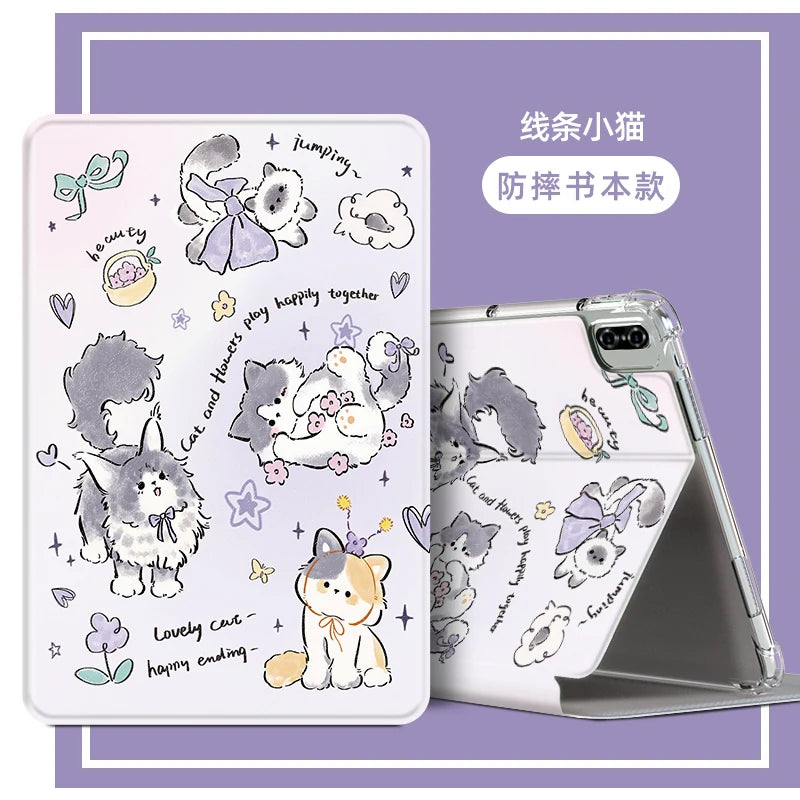 For Huawei matepad115s protective case matepadse11 tablet case 2026 new air12-inch soft light version 10.4 all-inclusive 11.5s For Honor 10/8 anti-drop 2023 Tablet Accessories