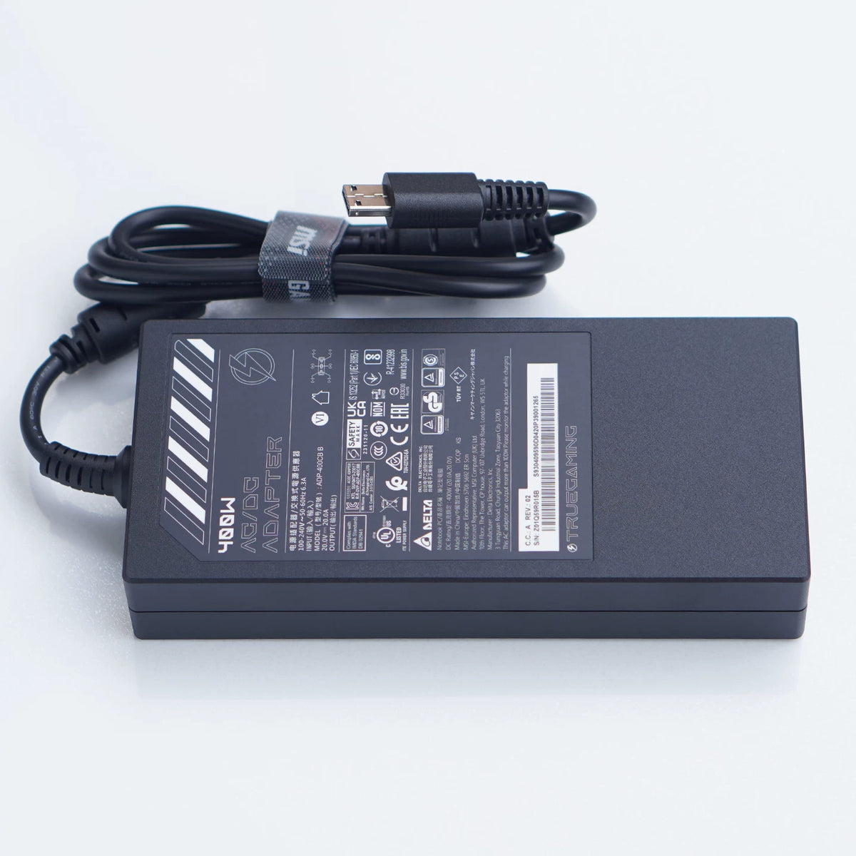 Genuine New ADP-400CB B 400W 20V 20A AC Adapter Charger for MSI Titan 18 HX A14VIG A14VHG AI A2XWJG CreatorPro X18 HX A14VKSG A14VMG Vector Raider 18pro Power supply MSI laptop repair parts
