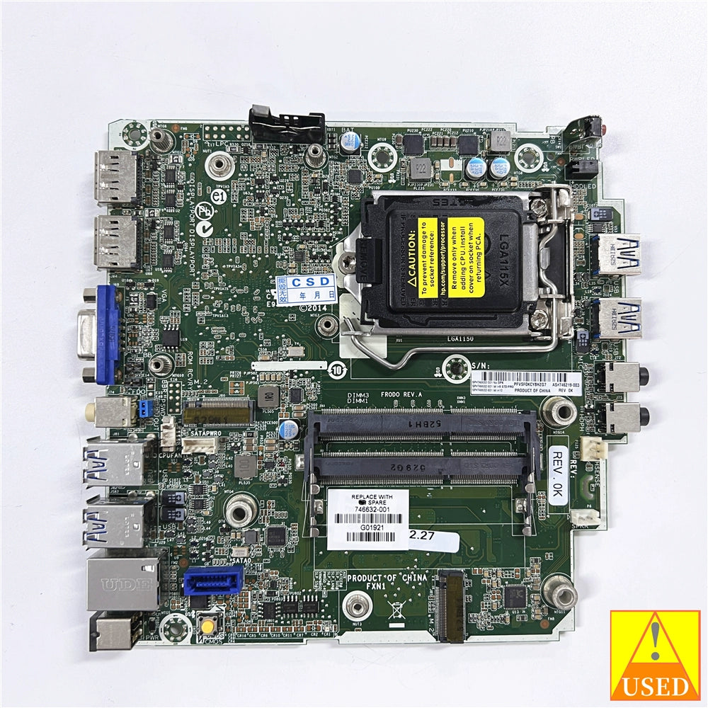 (Shipping fee not include) forHP   motherboard system board600 G1 746632-001  GM LGA1150