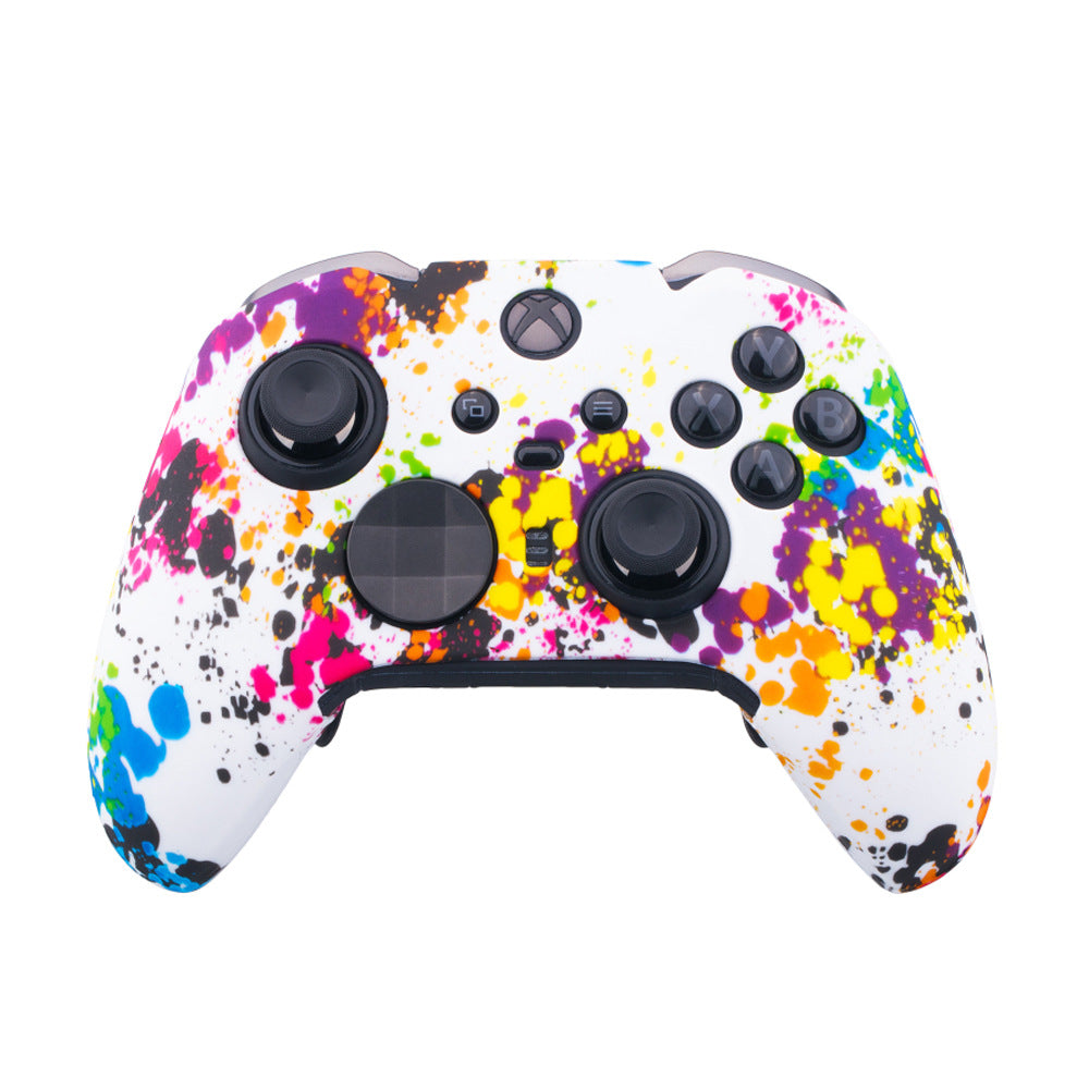 Water transfer camouflage silicone cover for XBOXONE Series X/S gamepad case