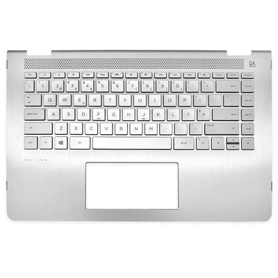 (Shipping fee not include)HP/惠普 Pavilion X360 14-BA 14M-BA TPN-W125 A壳C壳D壳 外壳 different language keyboard