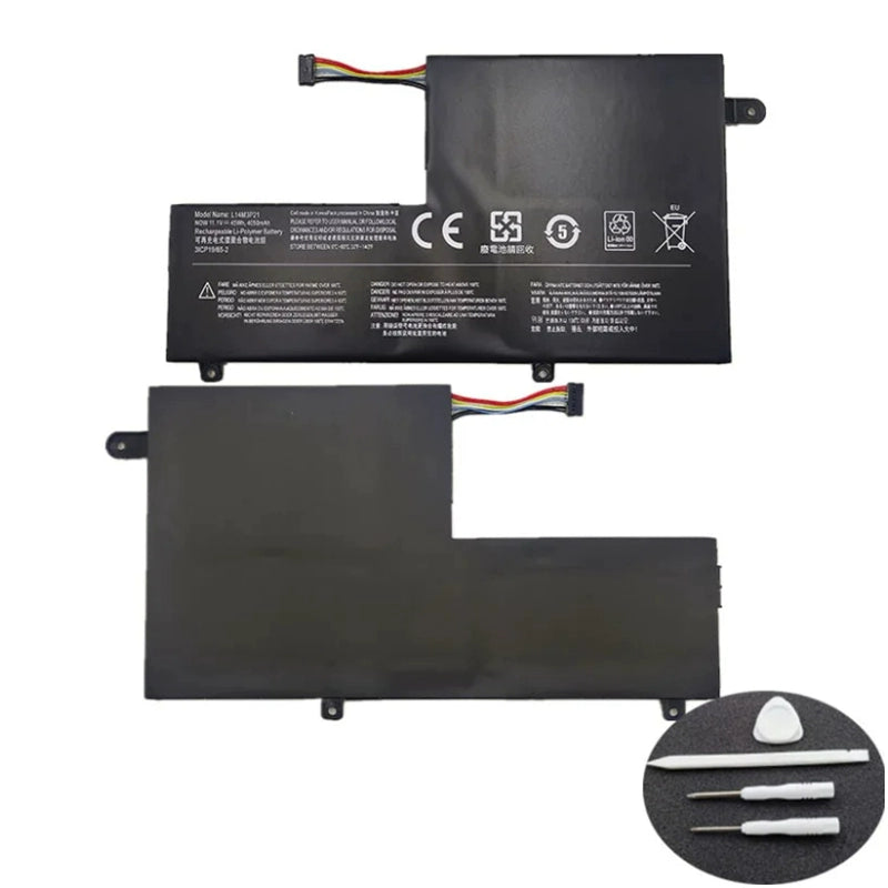 (Shipping fee not include)for于For  Lenovo 小新I2000 Flex 3 1470 Edge2 1580  repalcement battery  L14M3P21