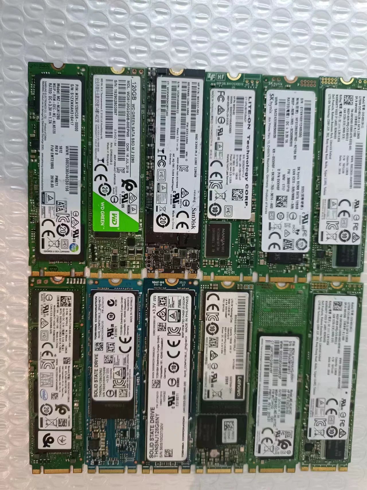 M.2 Solid State SSD NVME Protocol NGFF 64G 128G 256G 512G 1TB Notebook Desktop Laptop computer PC SSD Solid State Drive
