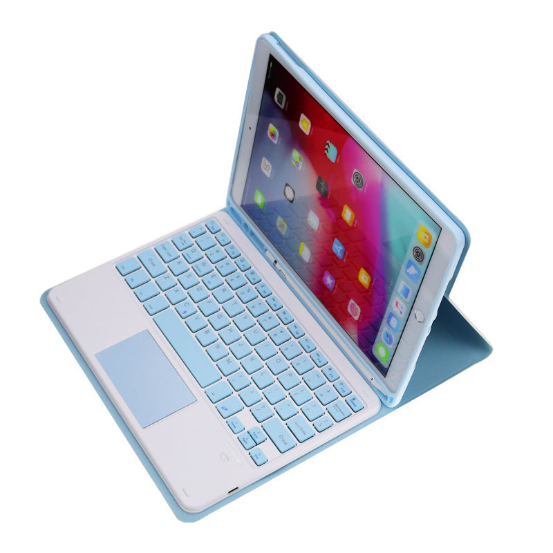 Applicable ipad10 keyboard leather case case touch magic bluetooth keyboard air5 Pro11 silicone pen slot protective cover protective Accessories