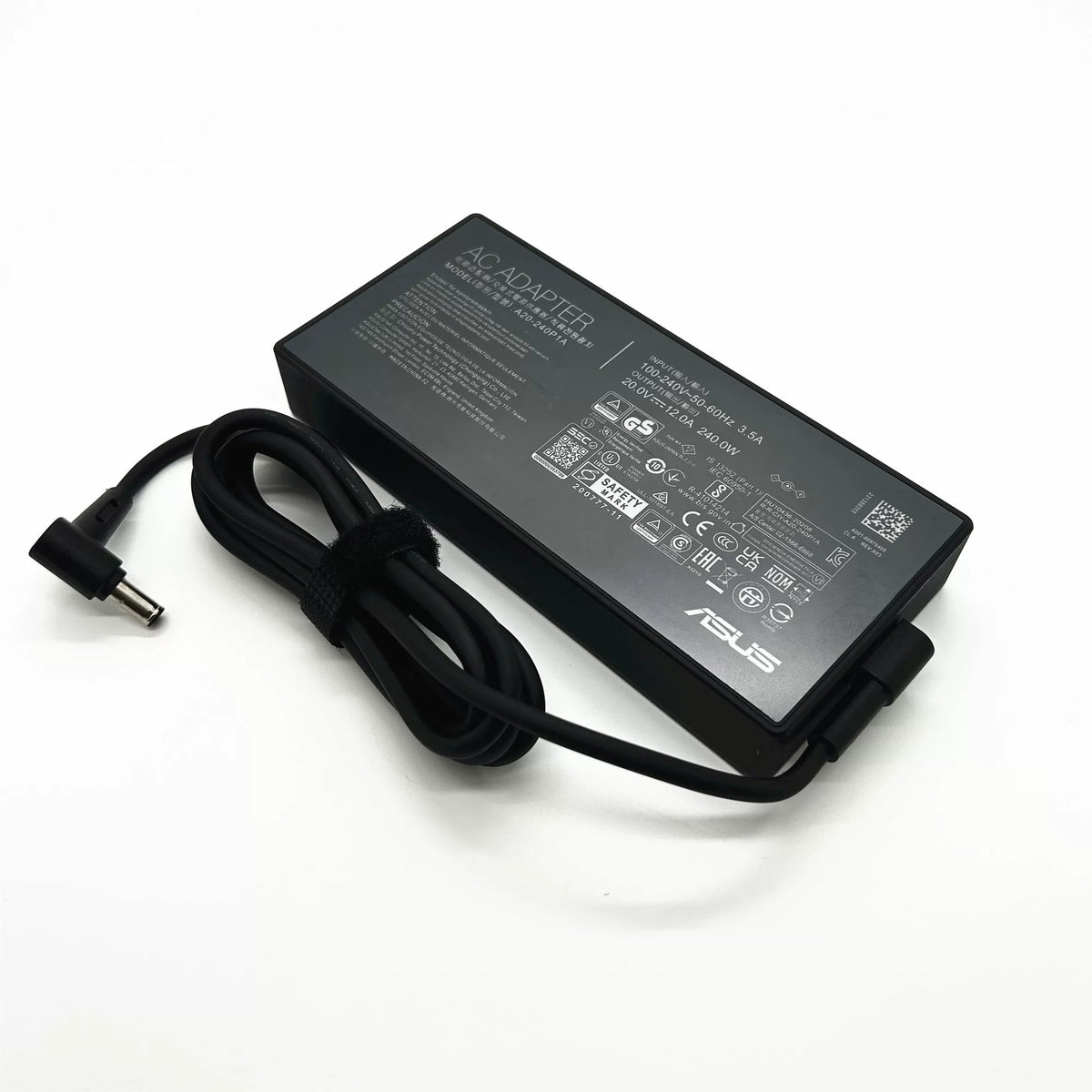 Genuine A20-240P1A 20V 12A 240W 6.0x3.7mm adapter for Asus ROG Strix Zephyrus TUF Gaming laptops Strix Scar 15/17 Zephyrus S15 S17 G15 GX550 G733 Charging power supply ADP-240EB B 0A001-00970000 0A001-00970200 ASUS laptop repair parts