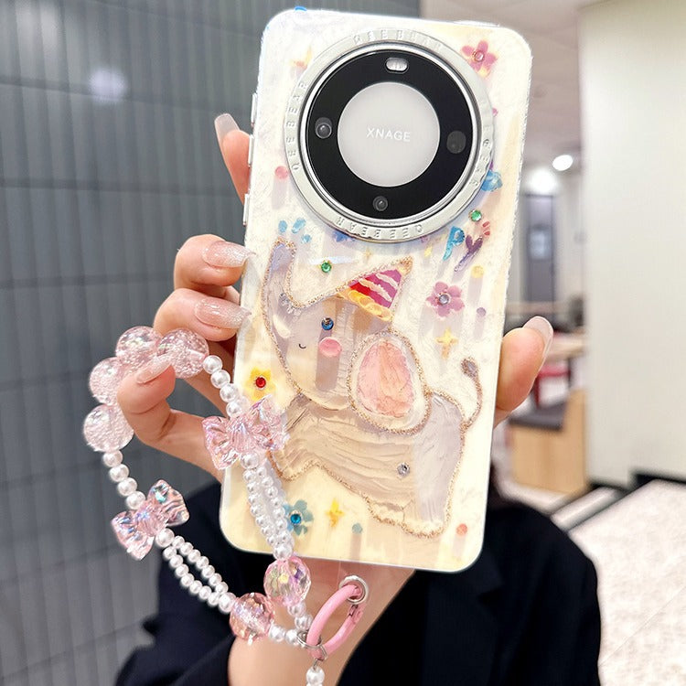 Accessories Cute Giraffe Elephant for Huawei p70 All Inclusive Pura70Pro Portable Lanyard mate60pro + New