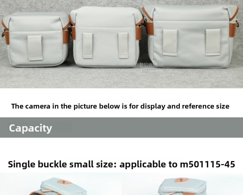 Canon R50 R100 R10 M50II M6II R8200DII retro messenger bag digital storage camera bag PT316-51 Digital camera accessories
