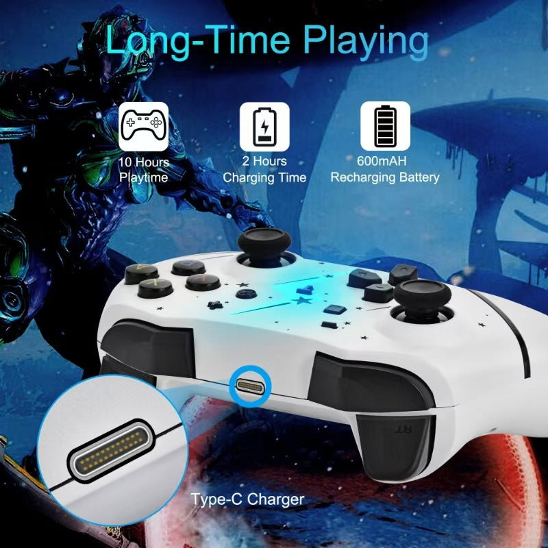 Switch glare RGB light effect gamepad supports iOS Android PCswitch computer controller