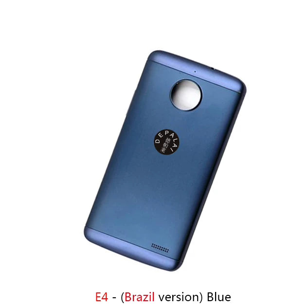 Battery back housing cover for Motorola C + CPlus E4 E5 E4Plus E5Play phone case