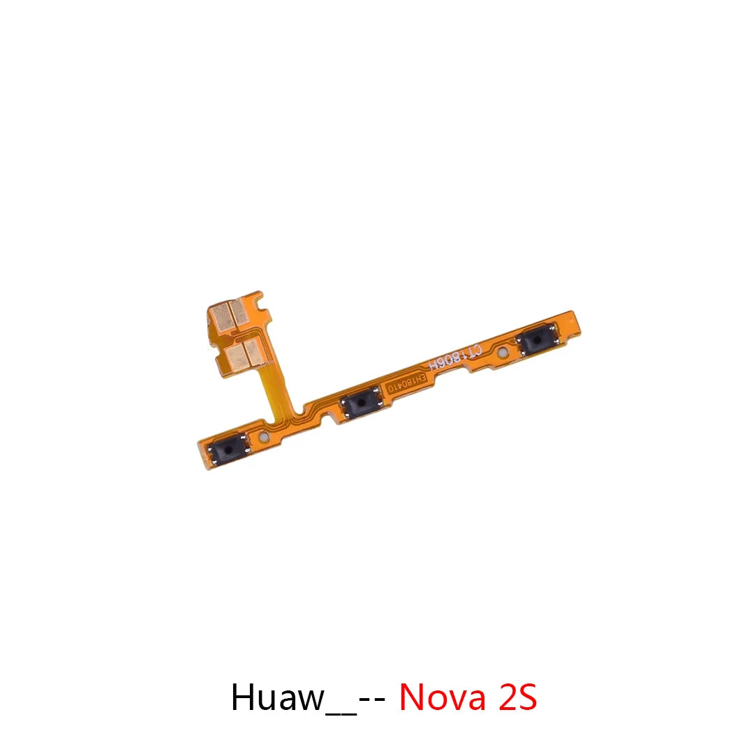 For Huawei Nova 2 3 4 2Lite 2Plus 3E 4E Power cable Switch on of ribbon volume flex
