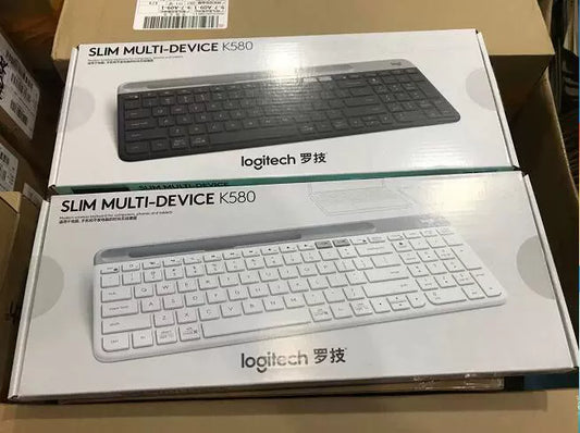 Boxed genuine, Logitech K580 wireless bluetooth keyboard ultra-thin office game mobile phone tablet