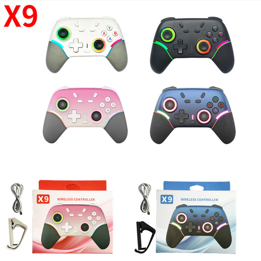 Switch Gamepad for Nintendo Switch 2 Wireless Handle Controller with RGB Light with Back Button