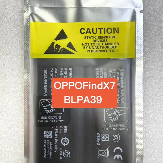 New OPPO FindX7 original cell battery model BLPA39 new battery support original fast charging Oppo phone repair parts