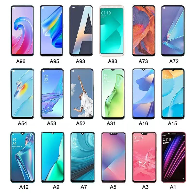 LCD touch screen assembly  for OPPO A5 2020 A5S A3S A53 A54 A16 A17 A18 A57 A58 screen assembly digitizer glass panel display