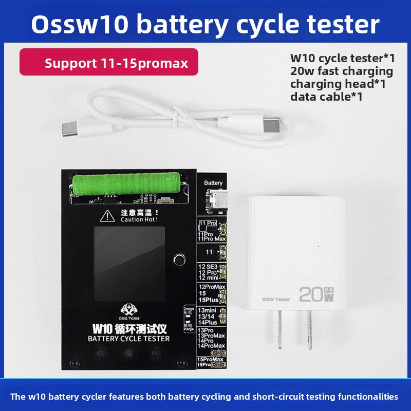 Battery Life Pop-up Tester for iPhone Mobile Phone Battery Change Efficiency Card Bug Repair Bounce Window Instrument Battery Free Cable Laptop Mobile Phone Repair tools