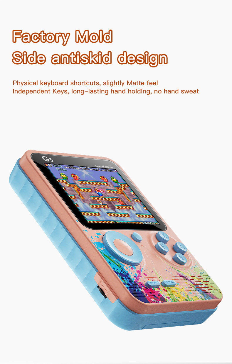 3" inch G5 500 IN 1 games Handheld Game Player console 500-in-1 classic doubles handheld game console