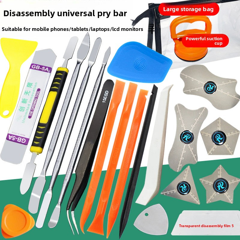 Laptop mobile phone disassembly opening tool kit pry tools repair skewer screen battery Upturned blade metal plastic crowbar tool Repair Tools
