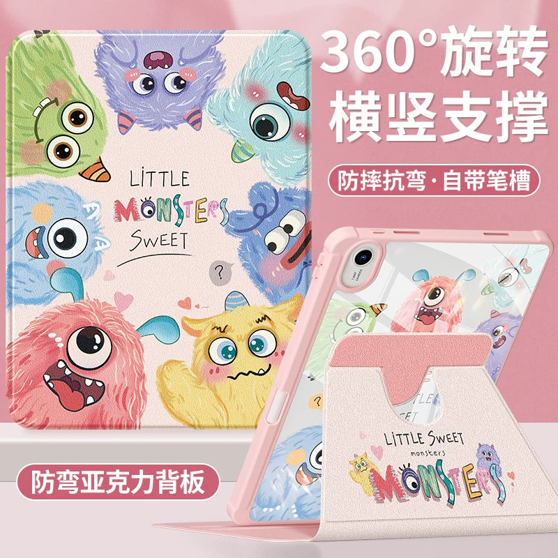 For Huawei matepad11 protective case 2023 new air12.2 tablet case matepadse soft light 115s pen slot 10.4 inches 10.8 For Honor x8pro all-inclusive 11.5s Tablet Accessories