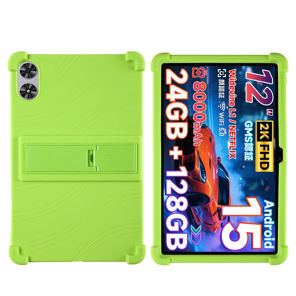 For SVITOO A1116 Flat Cover 2026 12 Inch Anti-Drop Silicone Tape Bracket Protect case