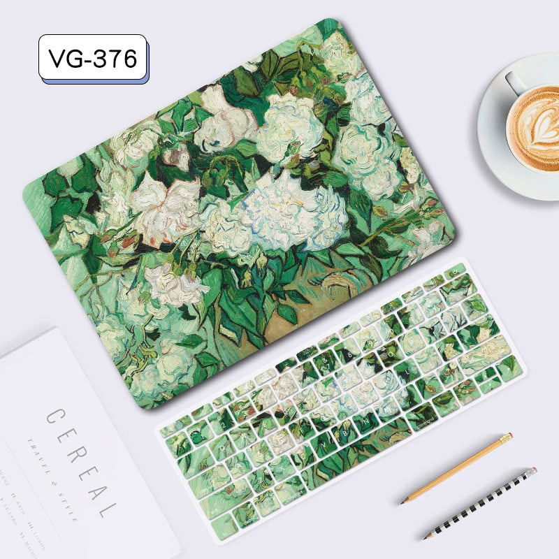 MacBook Air Pro 11 "12" 13 "14" 15 "16" Laptop Case, Van Gogh Oil Painting Computer Case, Anti-Drop, Computer Case Laptop accessories