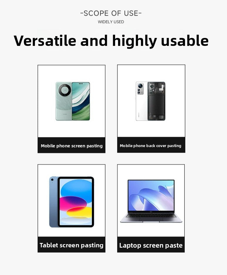 Mobile phone screen back cover sealing double-sided tape tablet sponge adhesive adhesive aid Phone Repair tools