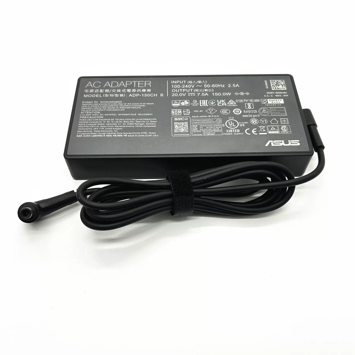Genuine New Adapter ADP-150CH B 20V 7.5A AC Adapter Charger for Asus ROG Strix G531GT G731GT TUF Gaming FX505DT FX705DT FX505DT FX505GT FX505DD FX505DY ROG Strix Series G531GT G731GT G513IH VivoBook Laptop Series A18-150P1A ADASUS laptop repair parts