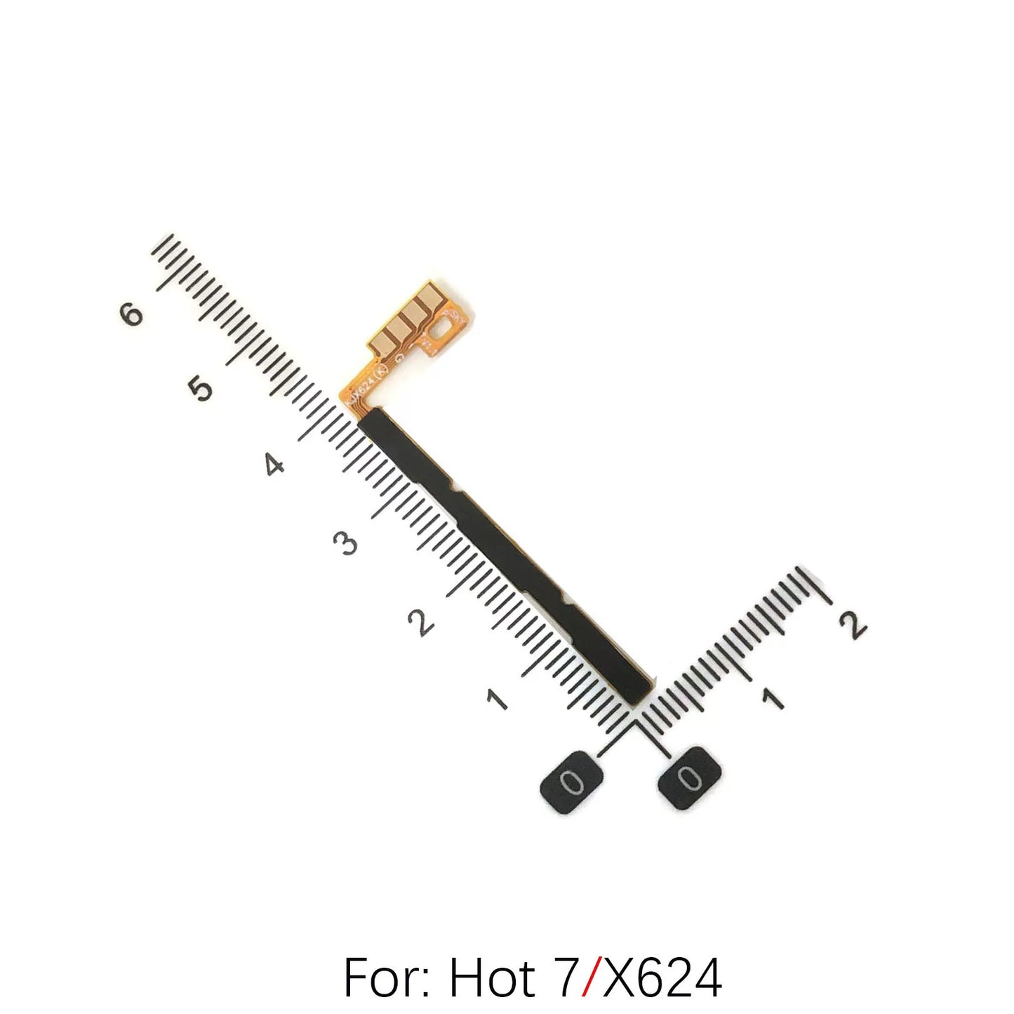 For Tecno Infinix Hot6X Hot7Pro Hot8Lite 9Play Power cable Switch on volume of ribbon flex cable