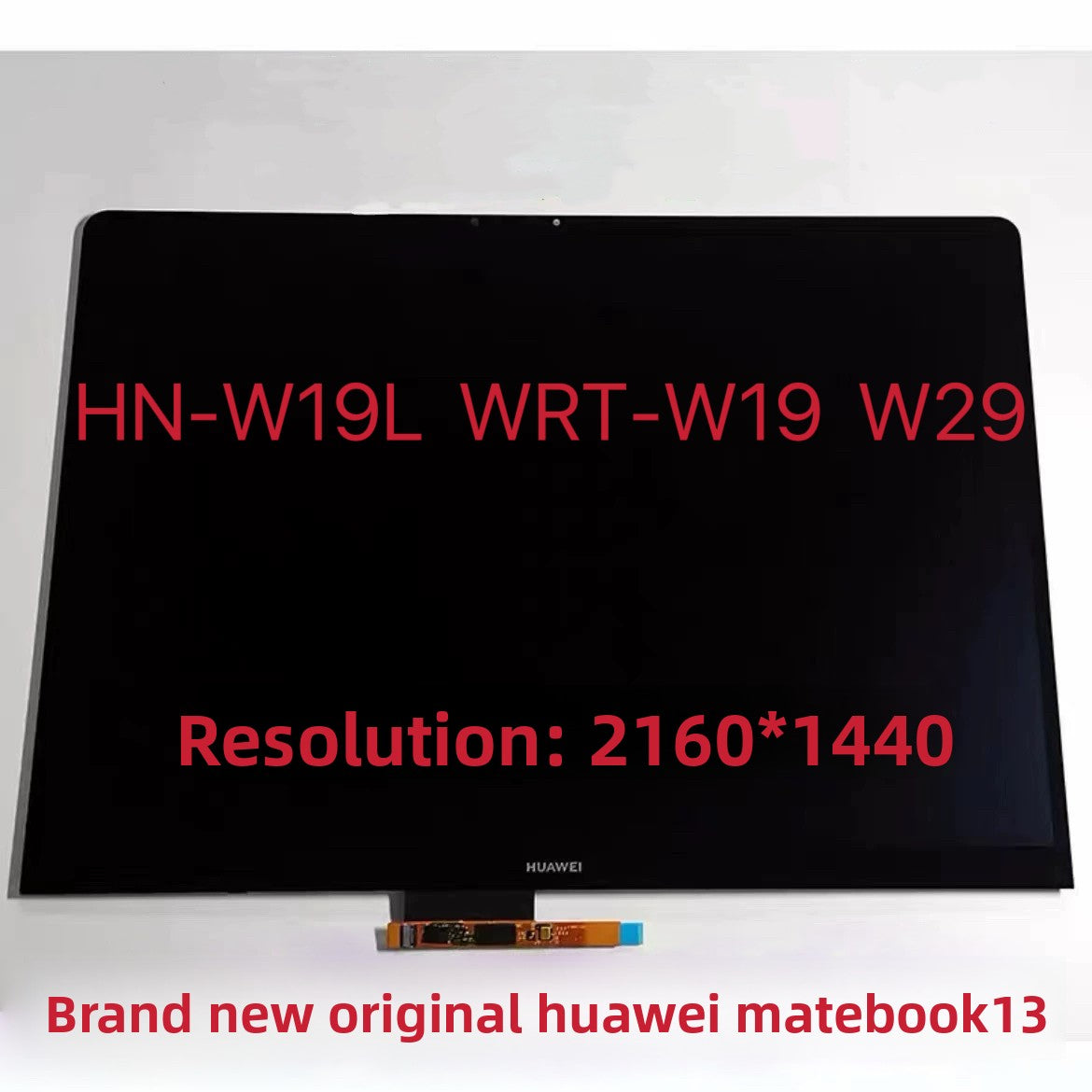 LCD Display panel for  New Huawei MateBook 13 HN-W19L WRT-W19 W29 LCD Screen Assembly