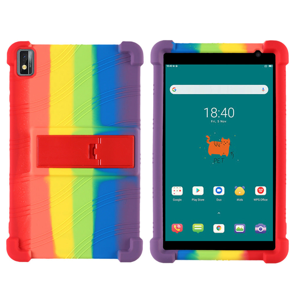Applicable to Blackview Tab 6 Tablet Case 8 Inch DK034 All-inclusive Edge Anti-drop Belt Bracket Protecting Case Protecting cace