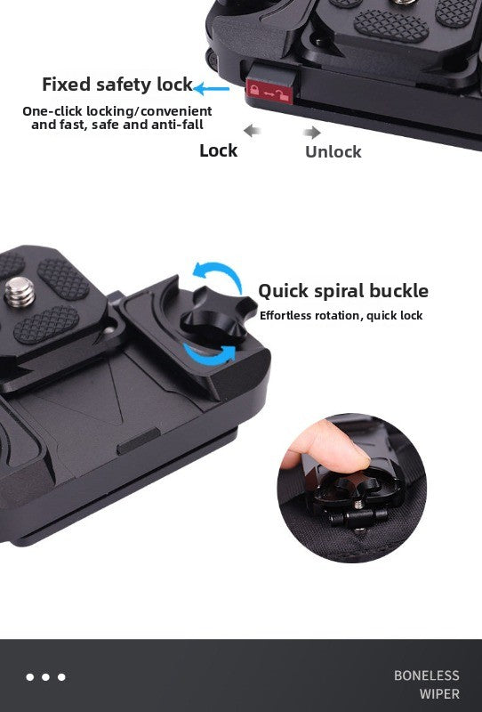 SLR camera waist buckle fast camera hand waist hanging fast gunner shoulder strap buckle photography belt fast loading tripod gimbal accessories Digital camera accessories