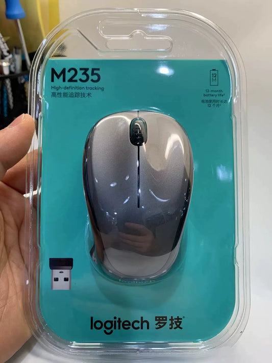 Boxed genuine, Logitech M235 wireless mouse office laptop desktop portable