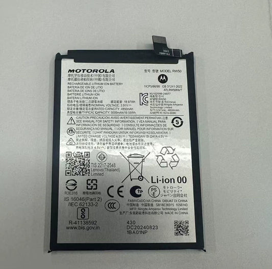 For Motorola/Motorola RW50 mobile phone battery new large capacity 5000mAh charging board Motorola phone repair parts