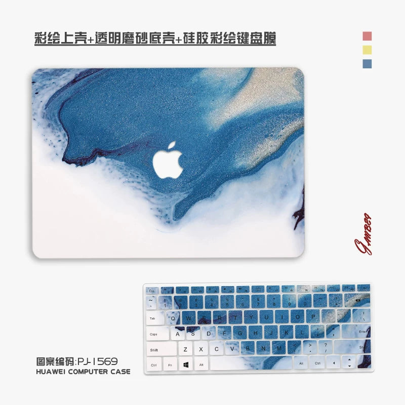 Color painting for MacBook Air Pro 11 "12" 13 "14" 15 "16" Neo A3404 A3426 A3427 A3428 A3429 A3449 A3448 A3434 A3403 A3186 A3402 A3401 A3112 A3185 A3114 A3241 A3113 A3240 Case Laptop accessories