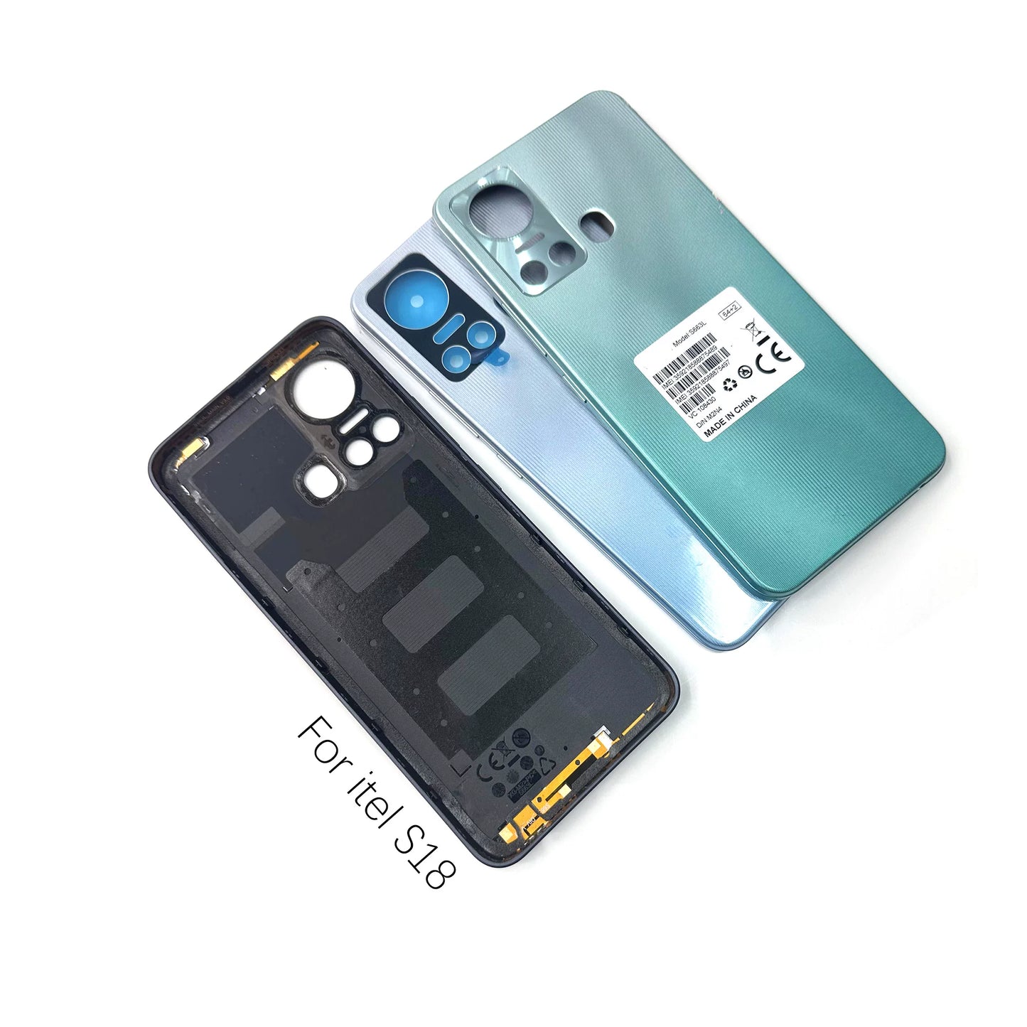 Battery back housing cover for Tecno Infinix itel S4 S5 S5Pro S17 S18 S23 back case phone case back cover