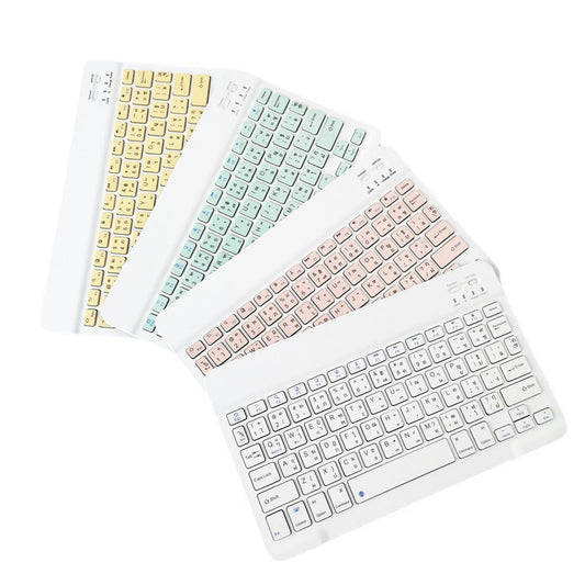 Applicable to 9.7/10 inch universal tablet Spanish Thai Arabic Korean German foreign language Bluetooth keyboard protective Accessories