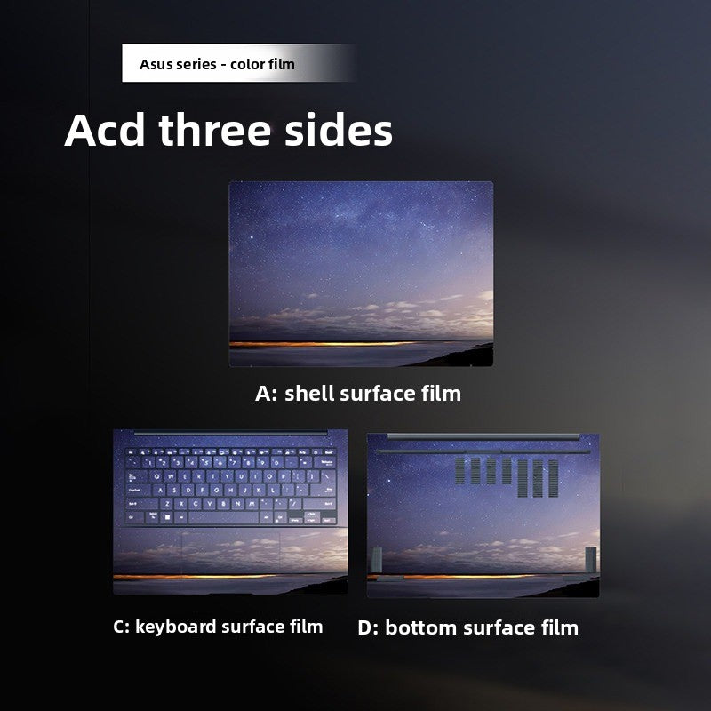 Cover case protector protective film For ASUS DOL 14 Air pro ExpertBook Zenbook Vivobook M5451G ADOL14 14Z 14Q X1605V S5450A S3407C S3607C X1407C M5650G S5650A M3650U UX3405C UM3406K UX5406S UX5406A UM5606G PX563CDA Laptop accessories